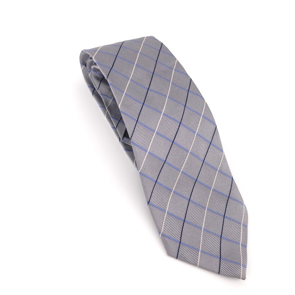Brooks Brothers Other - Brooks Brothers Makers Mens Tie Silk Gray Blue Plaid Made in USA Classic